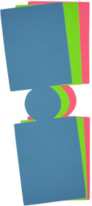 Promotional Koozies: Blank Unsewn Collapsible Water Bottle Insulators
